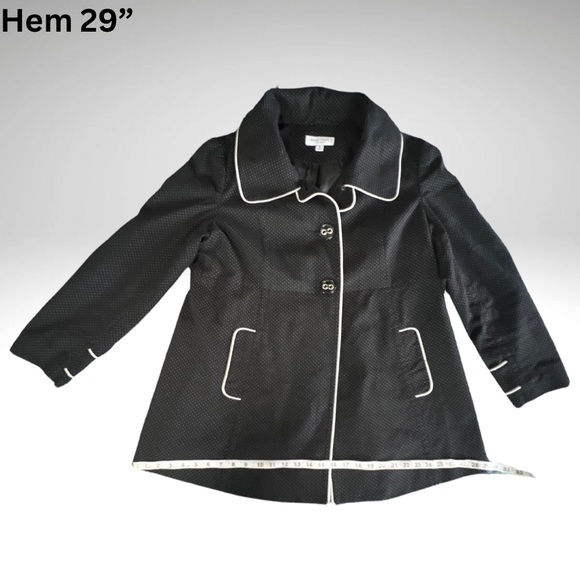 Liz Lange Maternity for Target Poke-A-Dot Black and White Jacket Size XL. - Picture 10 of 17